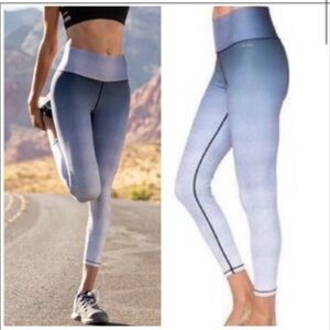 AR-33 Alpha High Waist Ombre Work Out Leggings Size Xs
